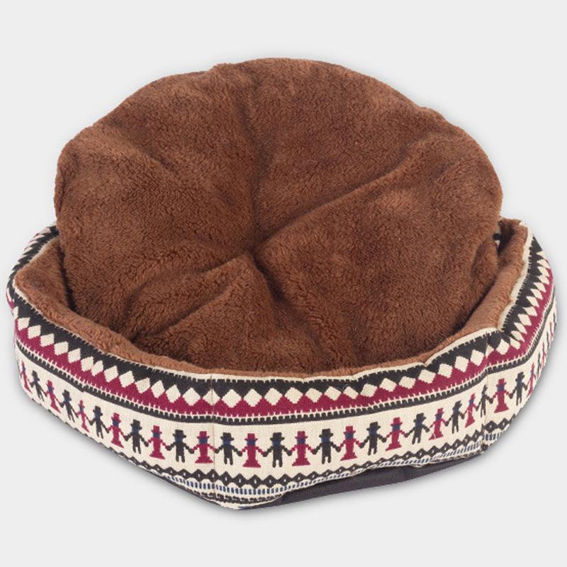 Lighteme Canvas Puppy Kitten Winter Detachable Bed (2 colors & 3 sizes)