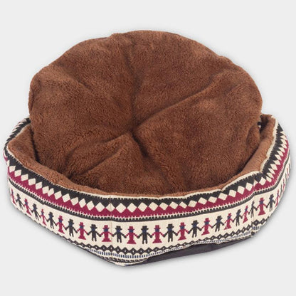 Lighteme Canvas Puppy Kitten Winter Detachable Bed (2 colors & 3 sizes)
