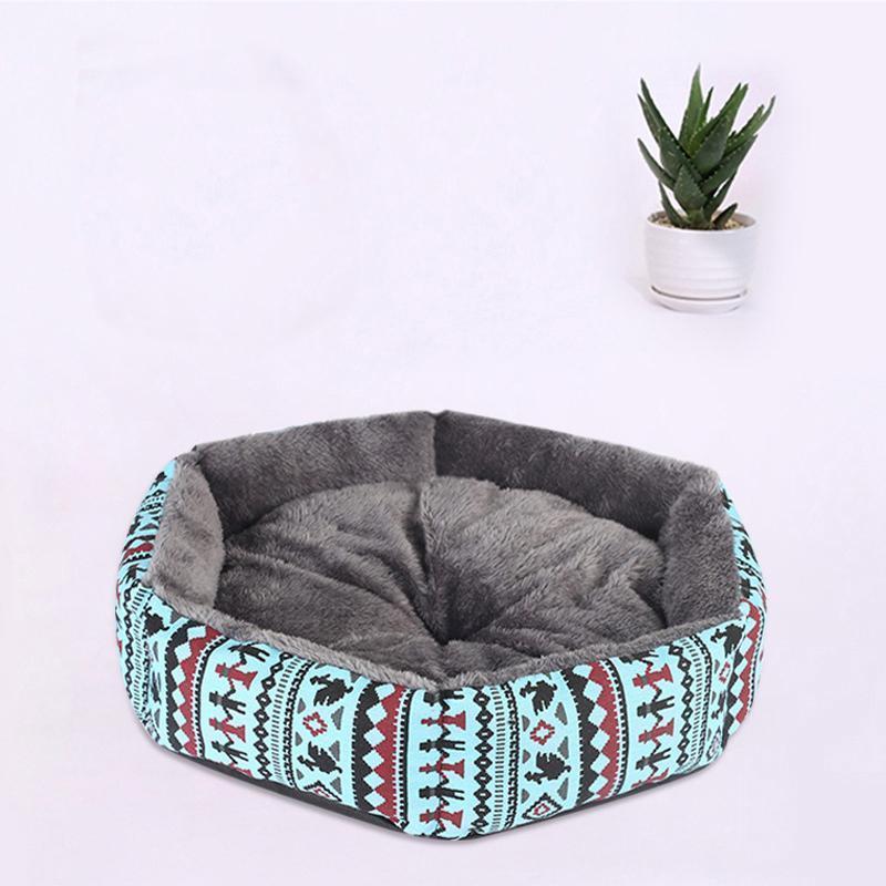 Lighteme Canvas Puppy Kitten Winter Detachable Bed (2 colors & 3 sizes)