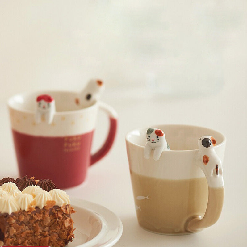 Lighteme Cat Ceramic Mug