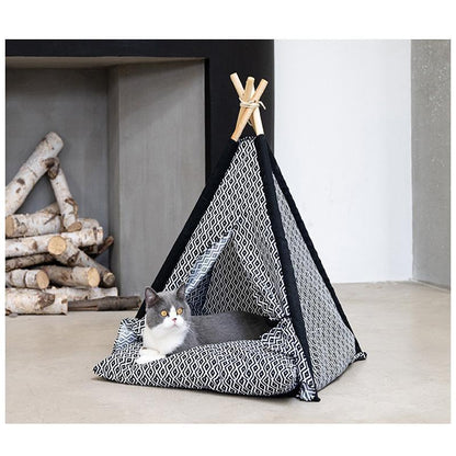 Lighteme Cat Tent  Wood Bracket Teepee
