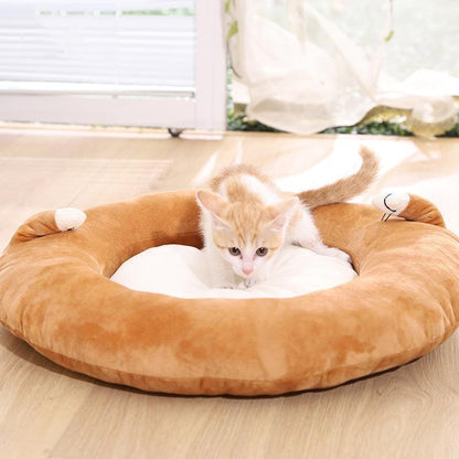 Lighteme Cat Thick Cute Cartoon Soft Cushion