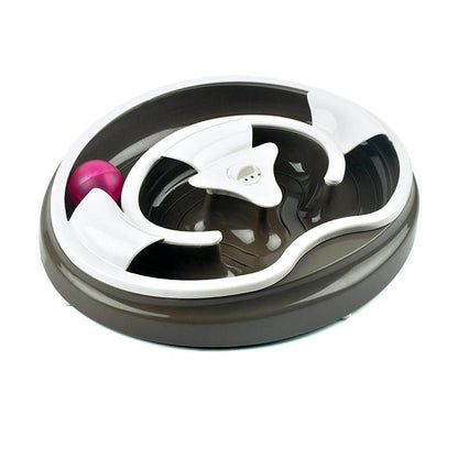 Lighteme Cat Turntable Track Acousto-optic Ball Toy (3 colors)
