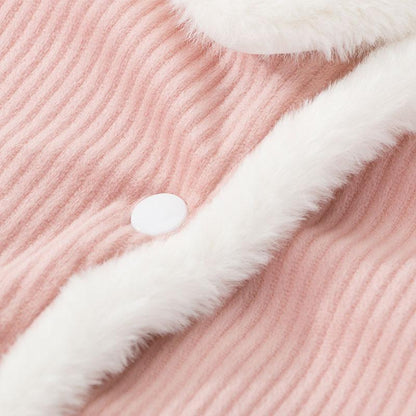 Lighteme Cat Winter Thickening Corduroy Waistcoat (5 colors)
