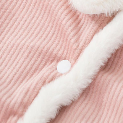 Lighteme Cat Winter Thickening Corduroy Waistcoat (5 colors)