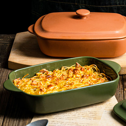 Lighteme Ceramic Baking Dish With Lid
