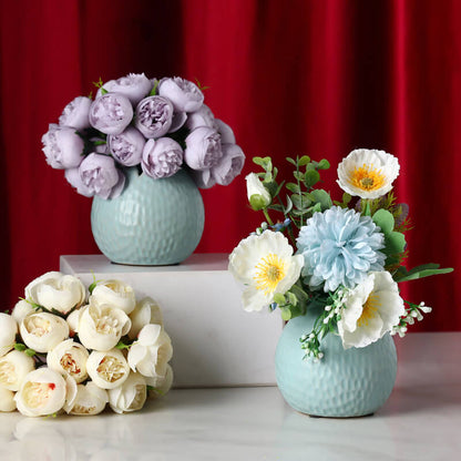 Lighteme Ceramic Embossed Vase