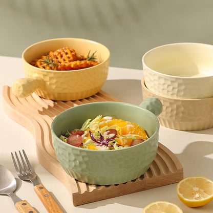 Lighteme Ceramic Handle Baking Bowl