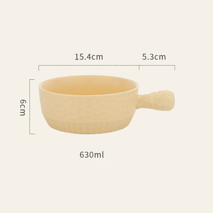 Lighteme Ceramic Handle Baking Bowl
