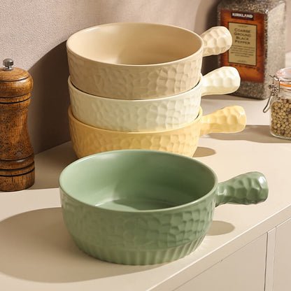 Lighteme Ceramic Handle Baking Bowl