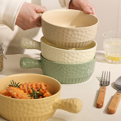 Lighteme Ceramic Handle Baking Bowl