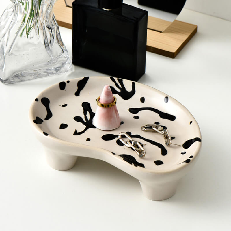 Lighteme Ceramic Jewelry Desktop Storage Tray