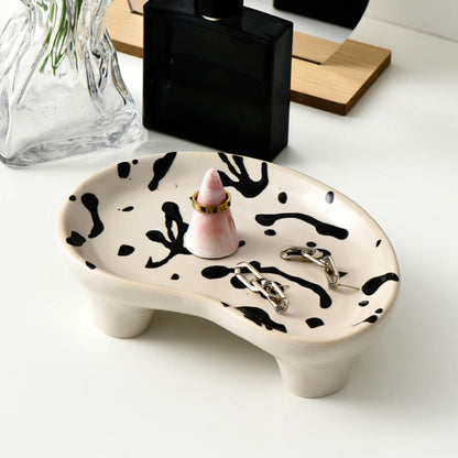 Lighteme Ceramic Jewelry Desktop Storage Tray