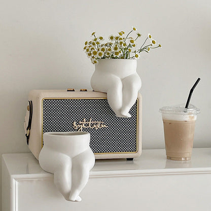 Lighteme Ceramic Leg Vase