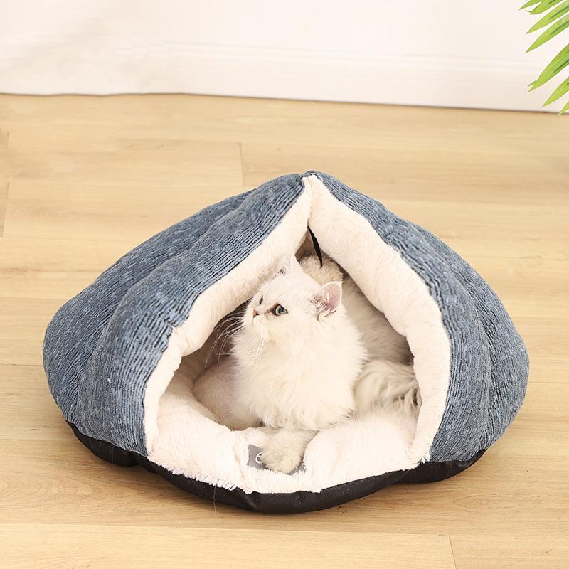 Lighteme Chenille Triangle PV Fleece Cat Bed (2 sizes)