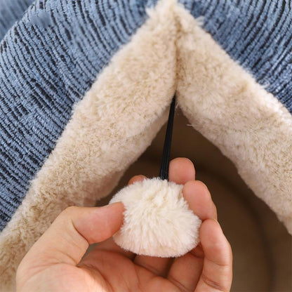 Lighteme Chenille Triangle PV Fleece Cat Bed (2 sizes)