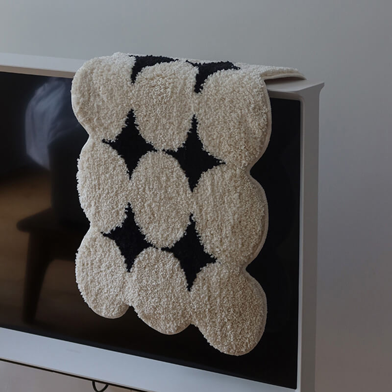 Lighteme Circle Pattern Decorative Rug