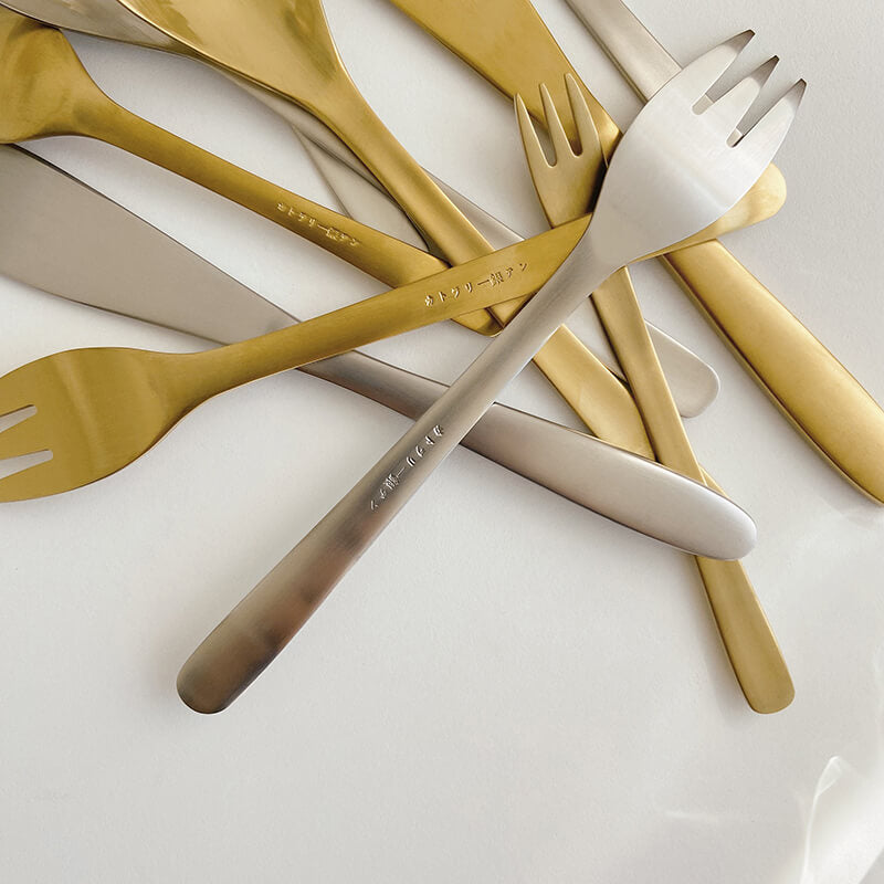 Lighteme Classic Simple Stainless Steel Flatware 5Pcs Set