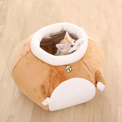 Lighteme Closed Warm Sponge Lovely Cat Nest