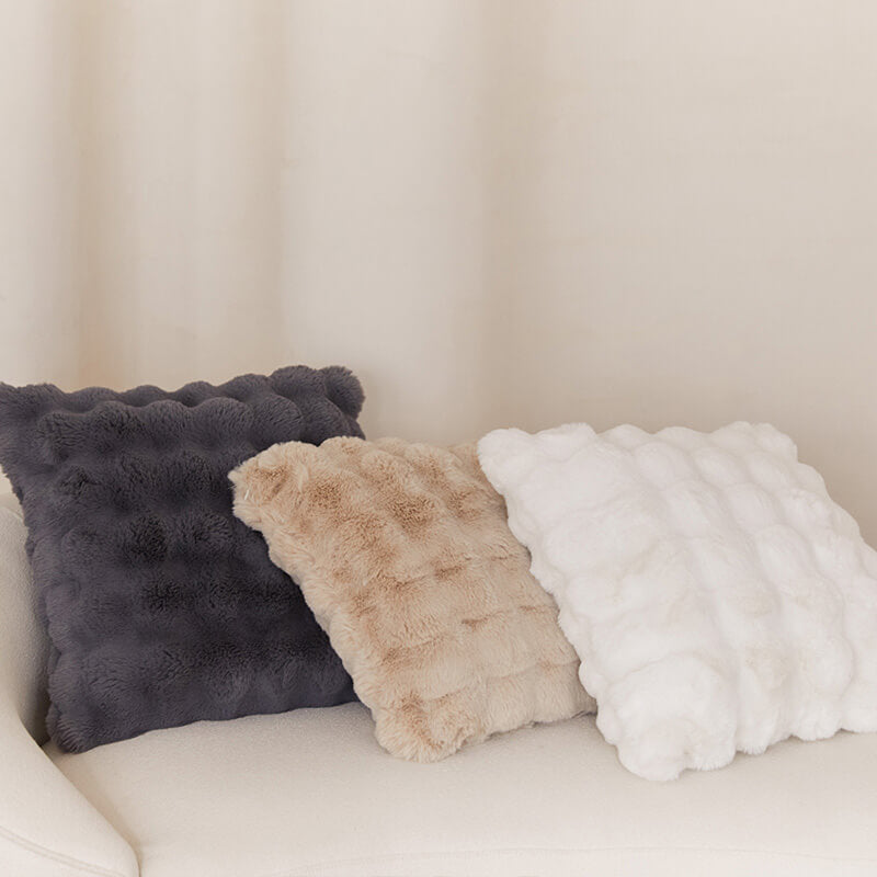 Lighteme Cloud Plush Throw Pillow Cover