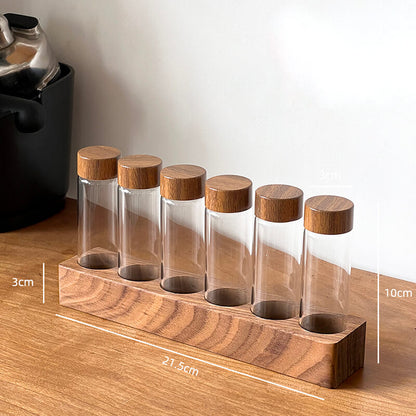 Tube à essai en verre pour grains de café Lighteme