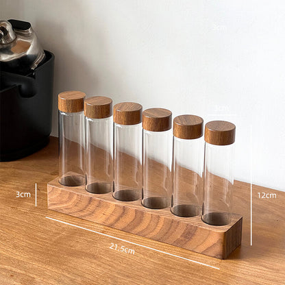 Tube à essai en verre pour grains de café Lighteme
