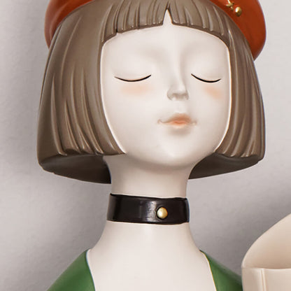 Lighteme Cool Girl Bouquet Resin Decoration