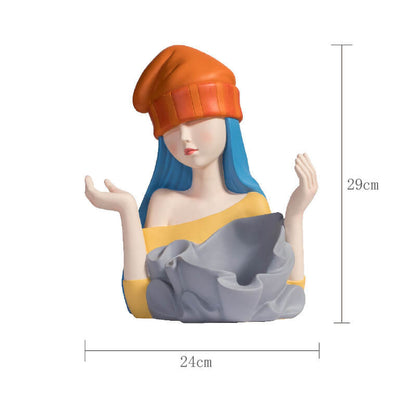 Lighteme Cool Girl Resin Decoration