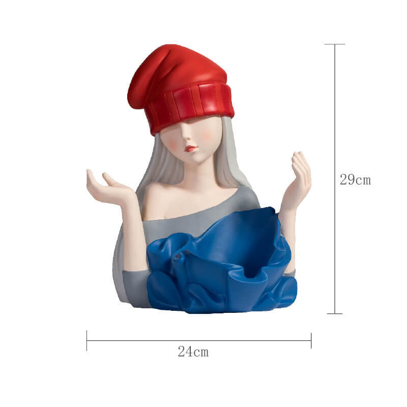 Lighteme Cool Girl Resin Decoration