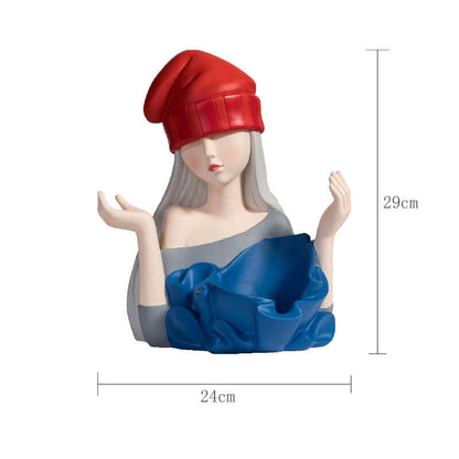 Lighteme Cool Girl Resin Decoration