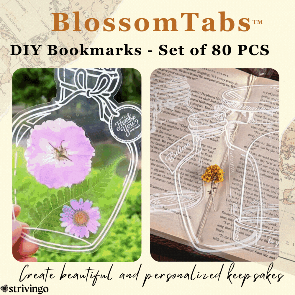 Lighteme DIY Transparente Lesezeichen