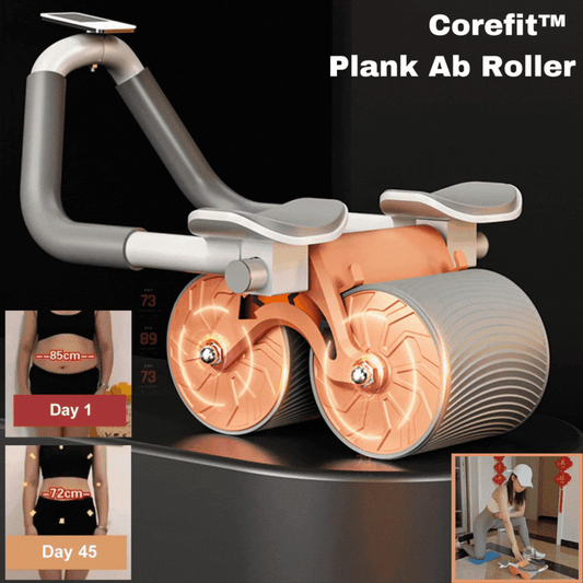 Rouleau Abdominal Lighteme Plank avec support de téléphone