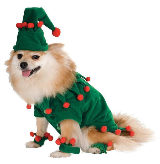 Lighteme Cosplay Elves Dog Funny Gold Velvet Coat