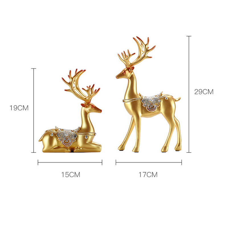 Lighteme Couple Deer Home Furnishings