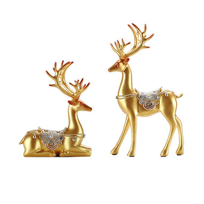 Lighteme Couple Deer Home Furnishings