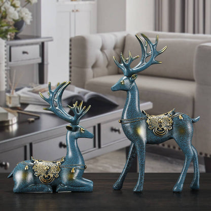 Lighteme Couple Deer Home Furnishings