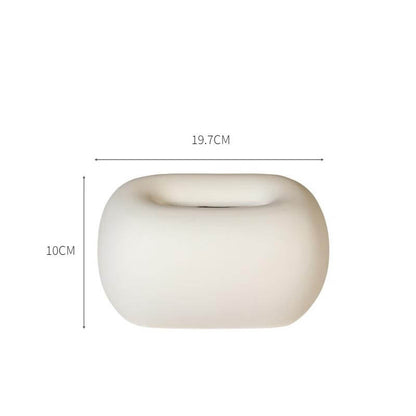 Lighteme Cream Ceramic Tissue Box
