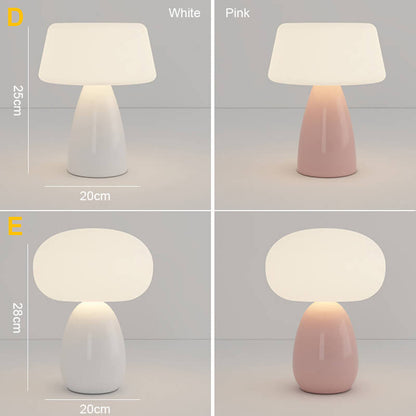 Lighteme Cream Mushroom Table Lamp