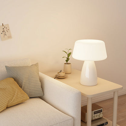 Lighteme Cream Mushroom Table Lamp