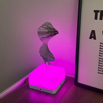 Lighteme Kreatives 3D-Drehornament für Schlafzimmerdekoration