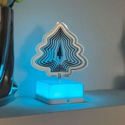Lighteme Kreatives 3D-Drehornament für Schlafzimmerdekoration