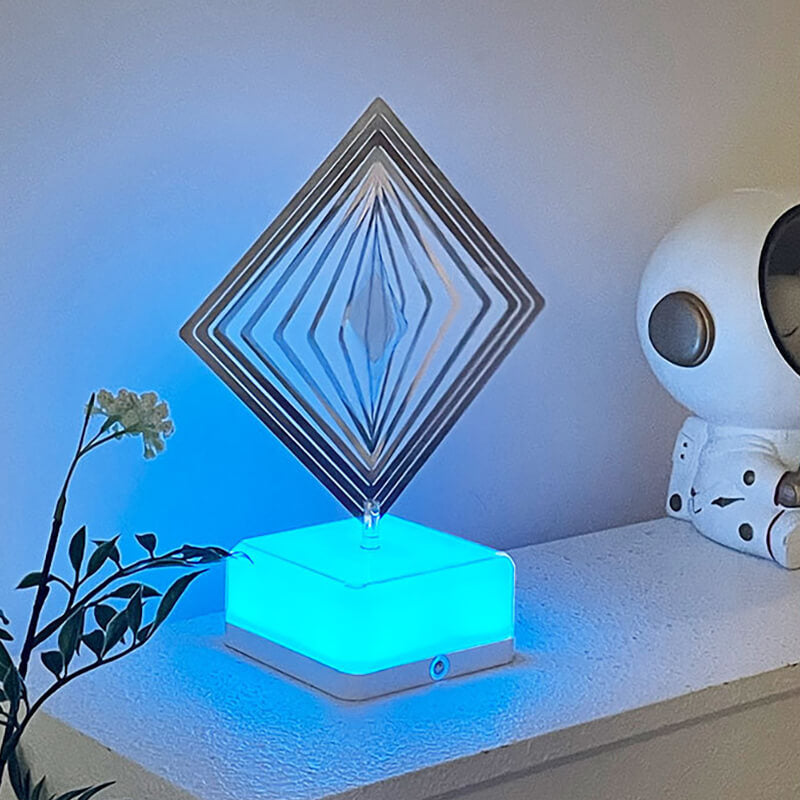Lighteme Kreatives 3D-Drehornament für Schlafzimmerdekoration