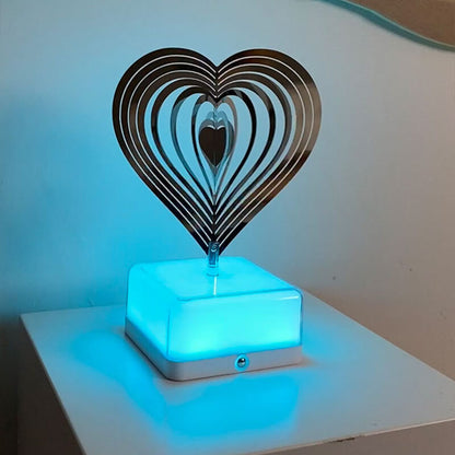 Lighteme Kreatives 3D-Drehornament für Schlafzimmerdekoration