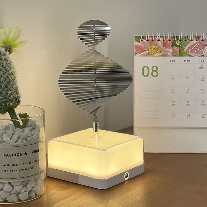 Lighteme Kreatives 3D-Drehornament für Schlafzimmerdekoration