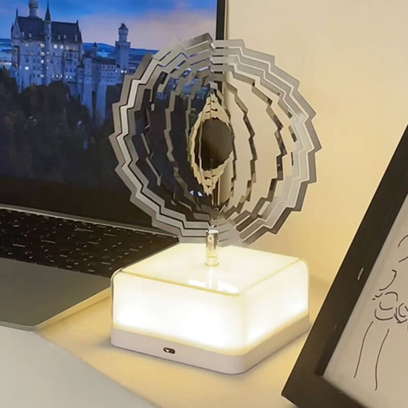 Lighteme Kreatives 3D-Drehornament für Schlafzimmerdekoration
