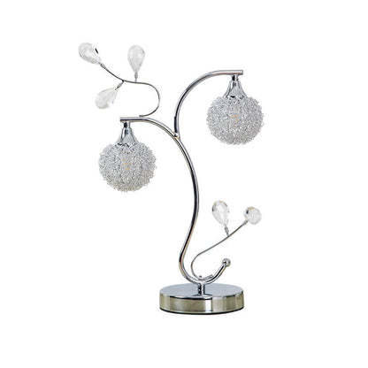 Lampe de table boule créative en aluminium Lighteme