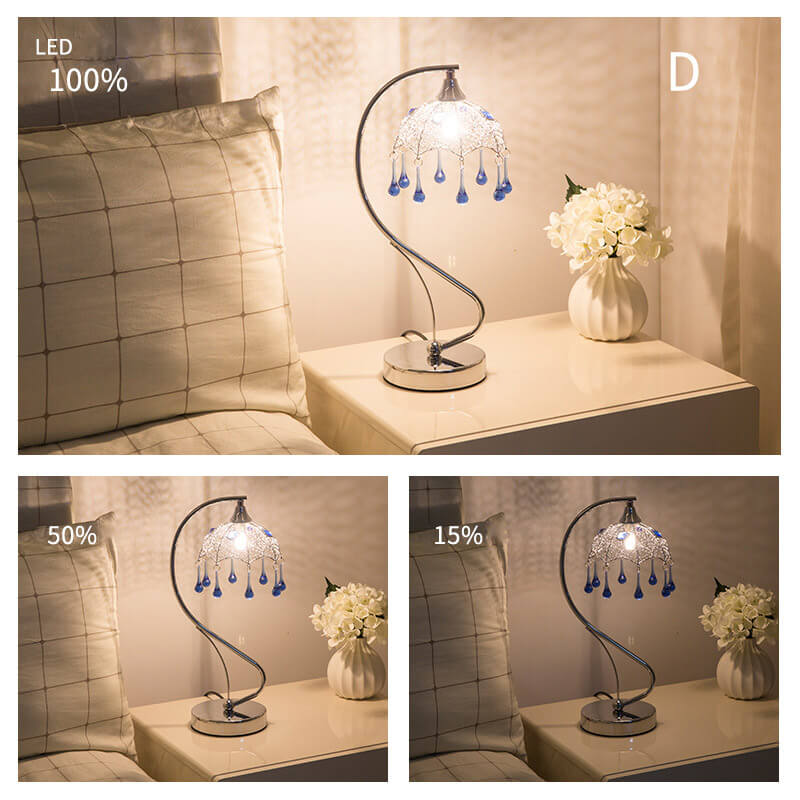 Lampe de table boule créative en aluminium Lighteme