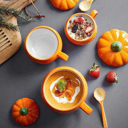 Lighteme Creative Ceramic Pumpkin Cup