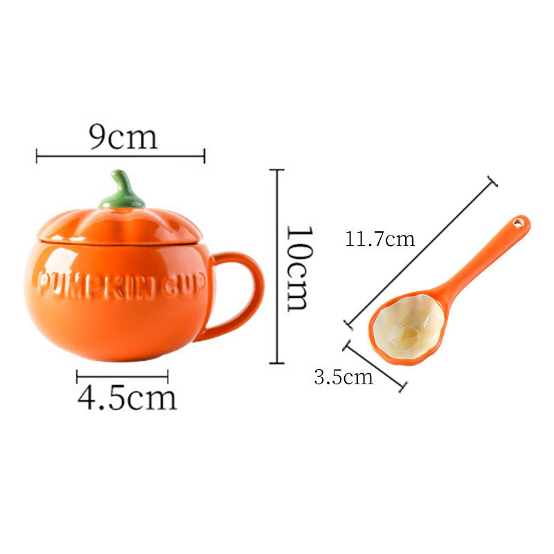 Lighteme Creative Ceramic Pumpkin Cup