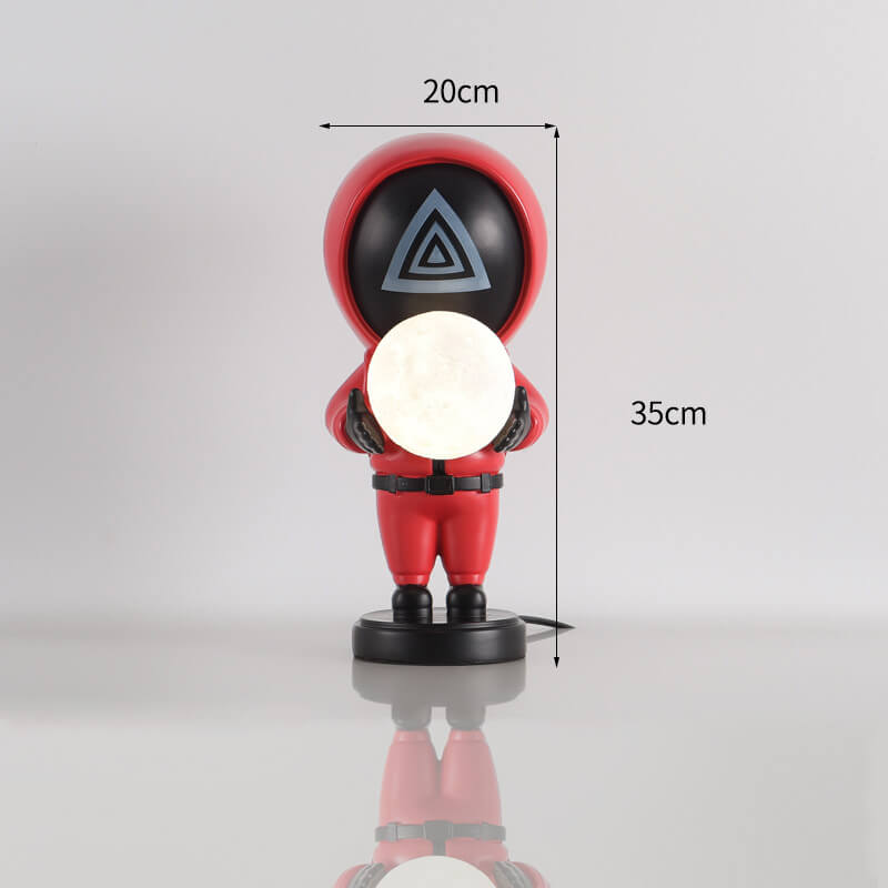 Lampe de bureau créative Lighteme Moon